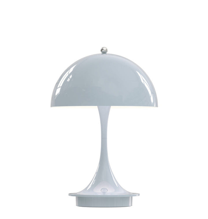 Louis Poulsen Panthella 160 portabel bordlampe-Bordlamper-Louis Poulsen-Grå / Opal-LP__5744168070-Lightup.no