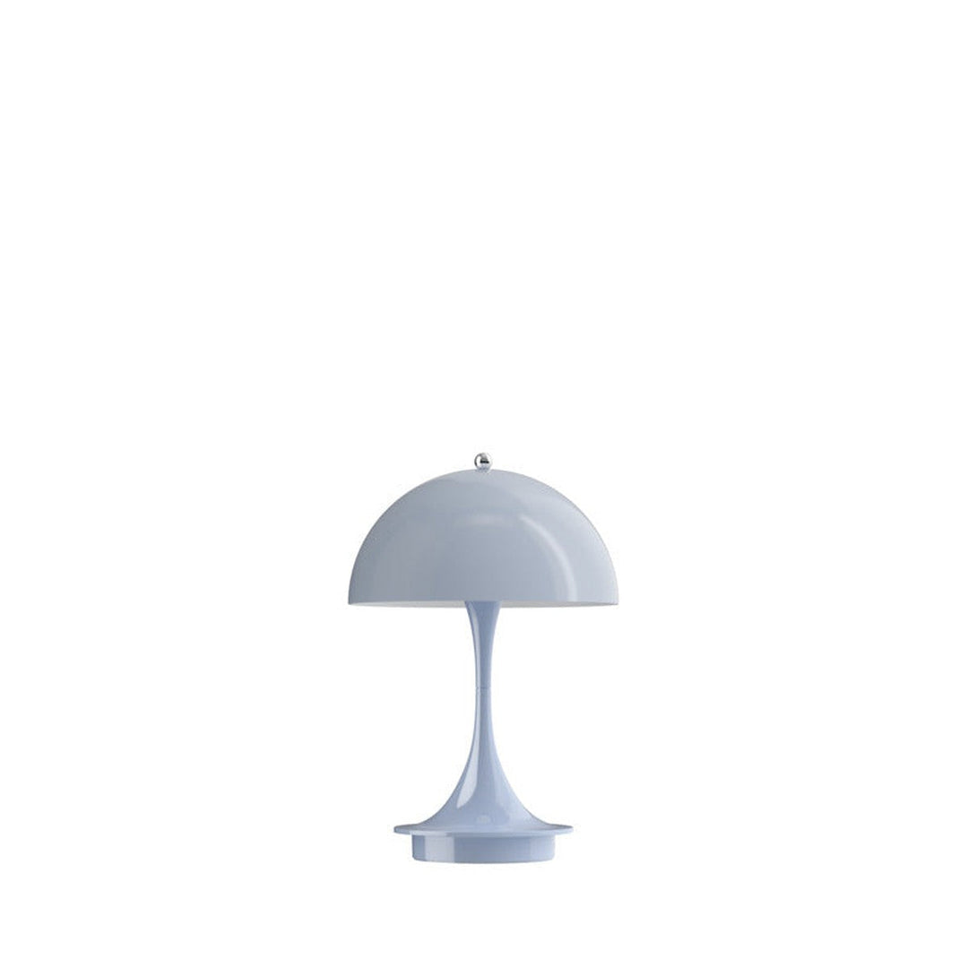 Louis Poulsen Panthella 160 portabel bordlampe-Bordlamper-Louis Poulsen-Grå / Opal-LP__5744168070-Lightup.no