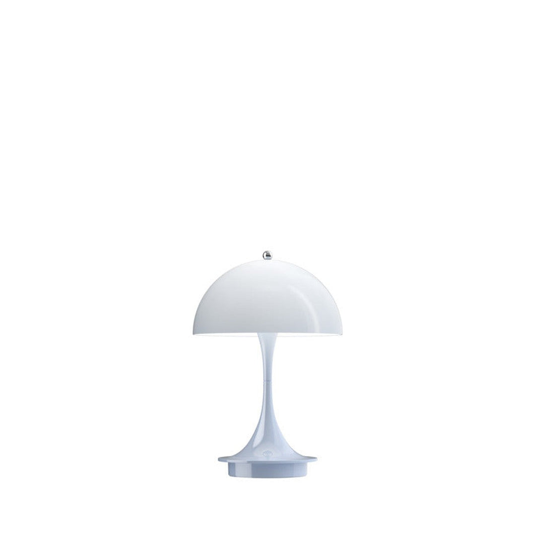 Louis Poulsen Panthella 160 portabel bordlampe-Bordlamper-Louis Poulsen-Grå / Opal-LP__5744168070-Lightup.no