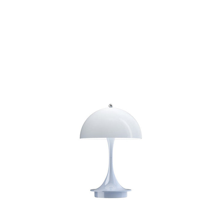 Louis Poulsen Panthella 160 portabel bordlampe-Bordlamper-Louis Poulsen-Grå / Opal-LP__5744168070-Lightup.no