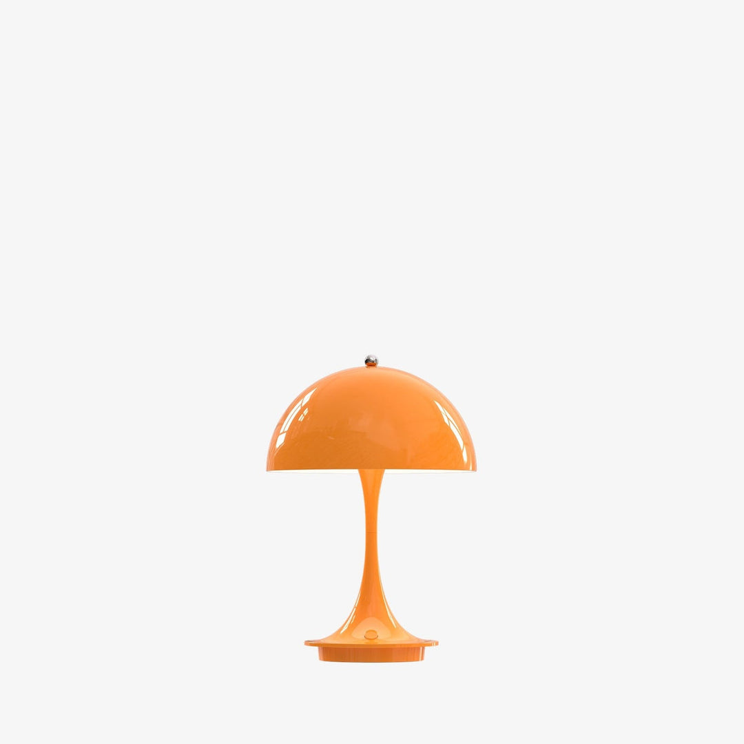 Louis Poulsen Panthella 160 portabel bordlampe-Bordlamper-Louis Poulsen-Grå / Opal-LP__5744168070-Lightup.no