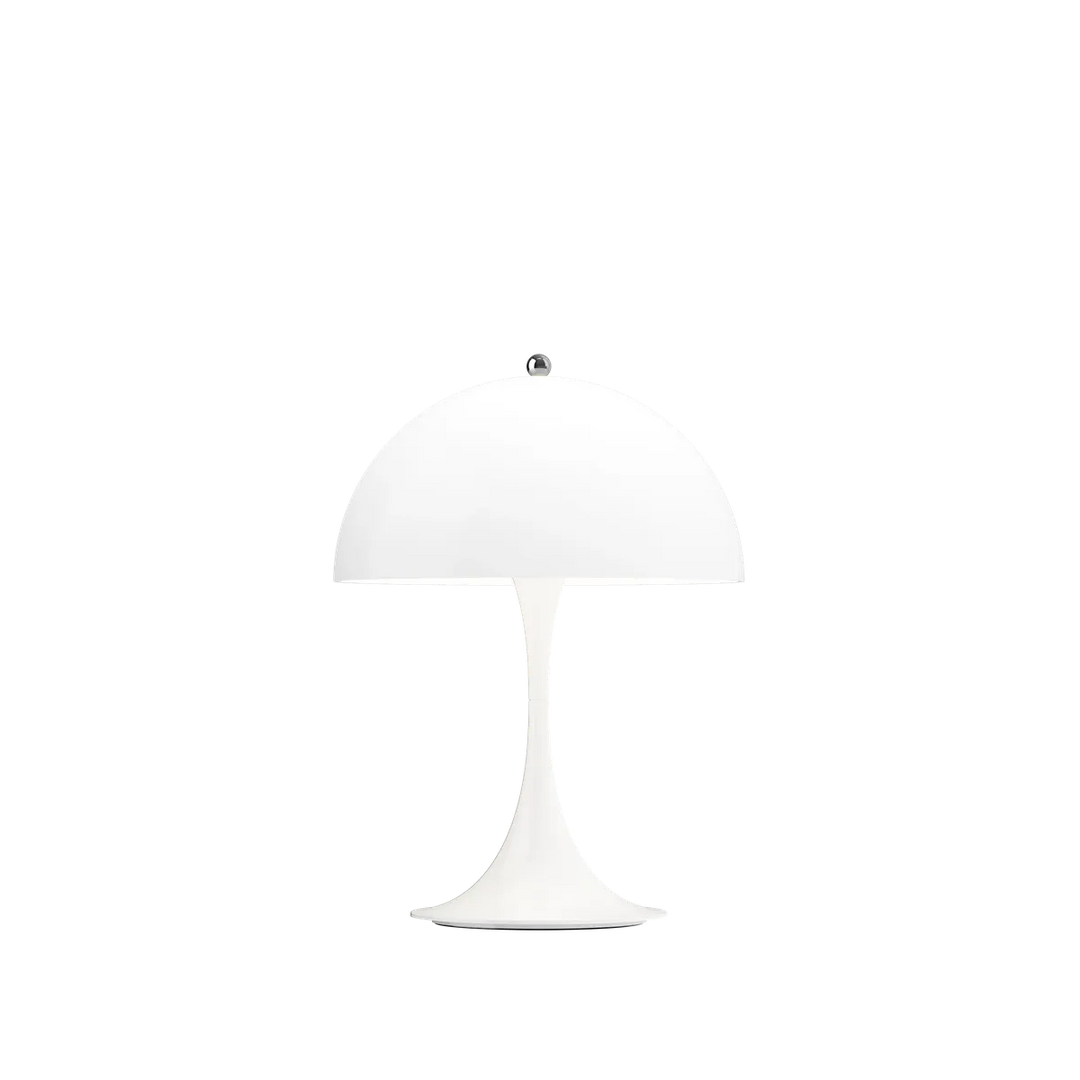 Louis Poulsen Panthella 250 V3 Portable bordlampe-Bordlamper-Louis Poulsen-Krom/opal/beige-LP__5744172998-Lightup.no