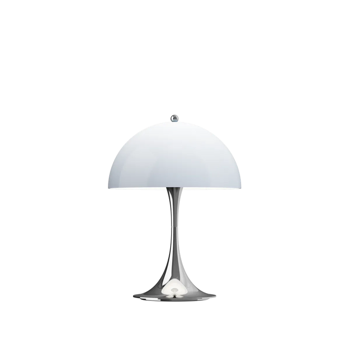 Louis Poulsen Panthella 250 V3 Portable bordlampe-Bordlamper-Louis Poulsen-Krom/opal/beige-LP__5744172998-Lightup.no