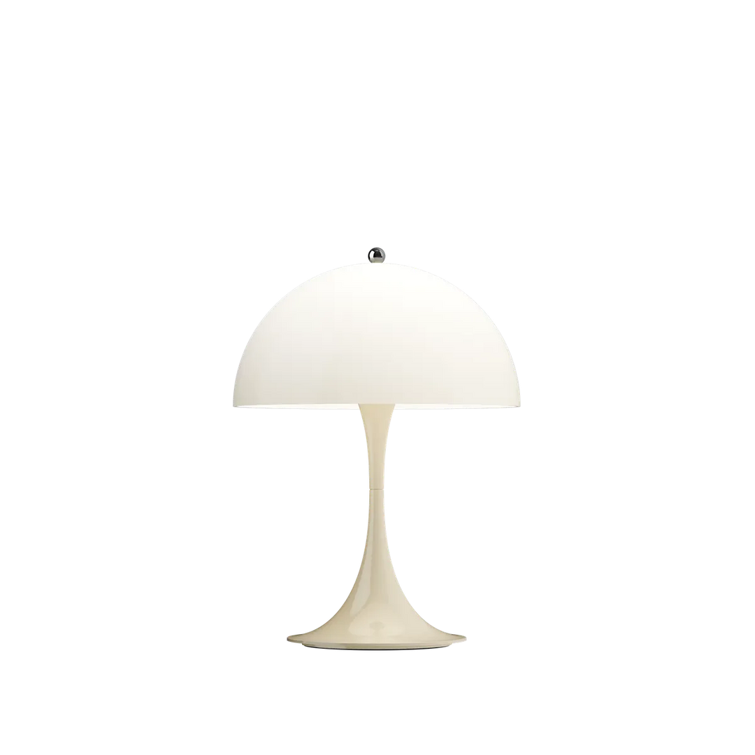 Louis Poulsen Panthella 250 V3 Portable bordlampe-Bordlamper-Louis Poulsen-Krom/opal/beige-LP__5744172998-Lightup.no