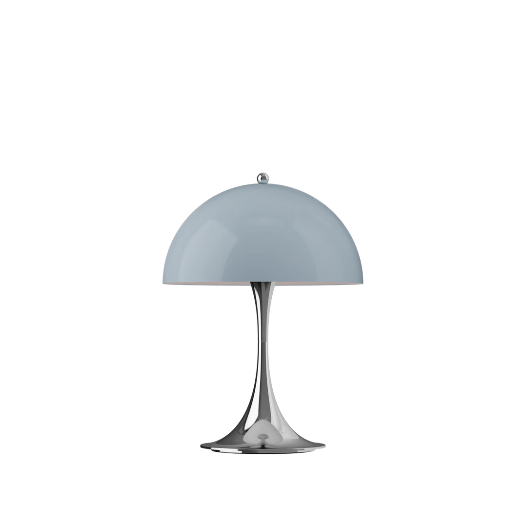 Louis Poulsen Panthella 250 oppladbar portabel bordlampe original 6W - IP44-Bordlamper-Louis Poulsen-Blå / Grå / Krom-LP__5744172956-Lightup.no