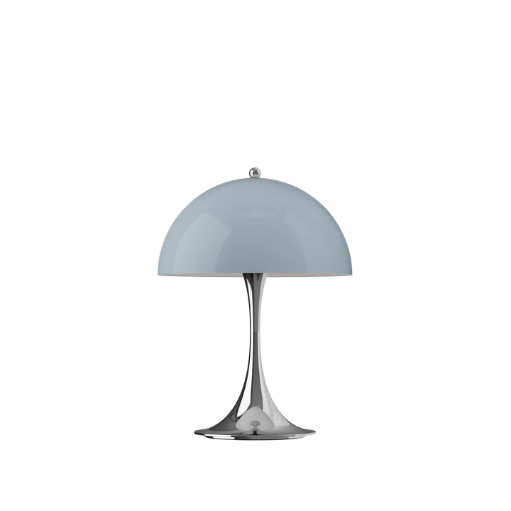 Louis Poulsen Panthella 250 oppladbar portabel bordlampe original 6W - IP44-Bordlamper-Louis Poulsen-Blå / Grå / Krom-LP__5744172956-Lightup.no