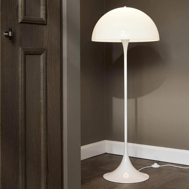 Louis Poulsen Panthella gulvlampe-Gulvlamper-Louis Poulsen-Hvit / Opal-LP__5744167068-Lightup.no