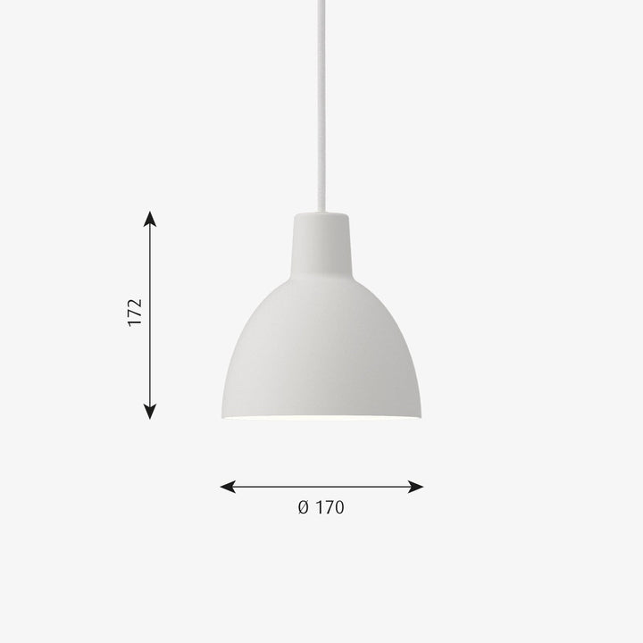 Louis Poulsen Toldbod Pendel Ø17-Takpendler-Louis Poulsen-Hvit-LP__5741101467-Lightup.no