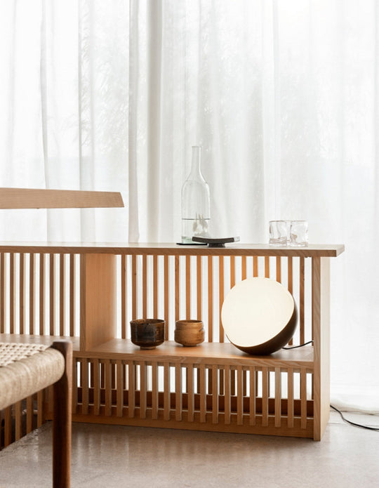 Louis Poulsen VL Studio 320 bord / gulv-Bordlamper-Louis Poulsen-Svart / Opal-LP__5744167893-Lightup.no