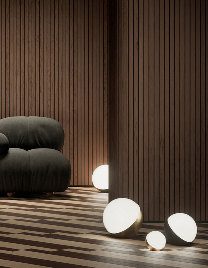 Louis Poulsen VL Studio 320 bord / gulv-Bordlamper-Louis Poulsen-Svart / Opal-LP__5744167893-Lightup.no