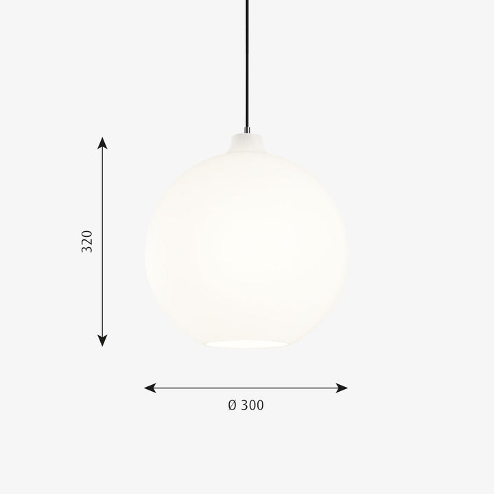 Louis Poulsen Wohlert taklampe Ø30 - Opal-Takpendler-Louis Poulsen-Opal-LP__5741086977-Lightup.no