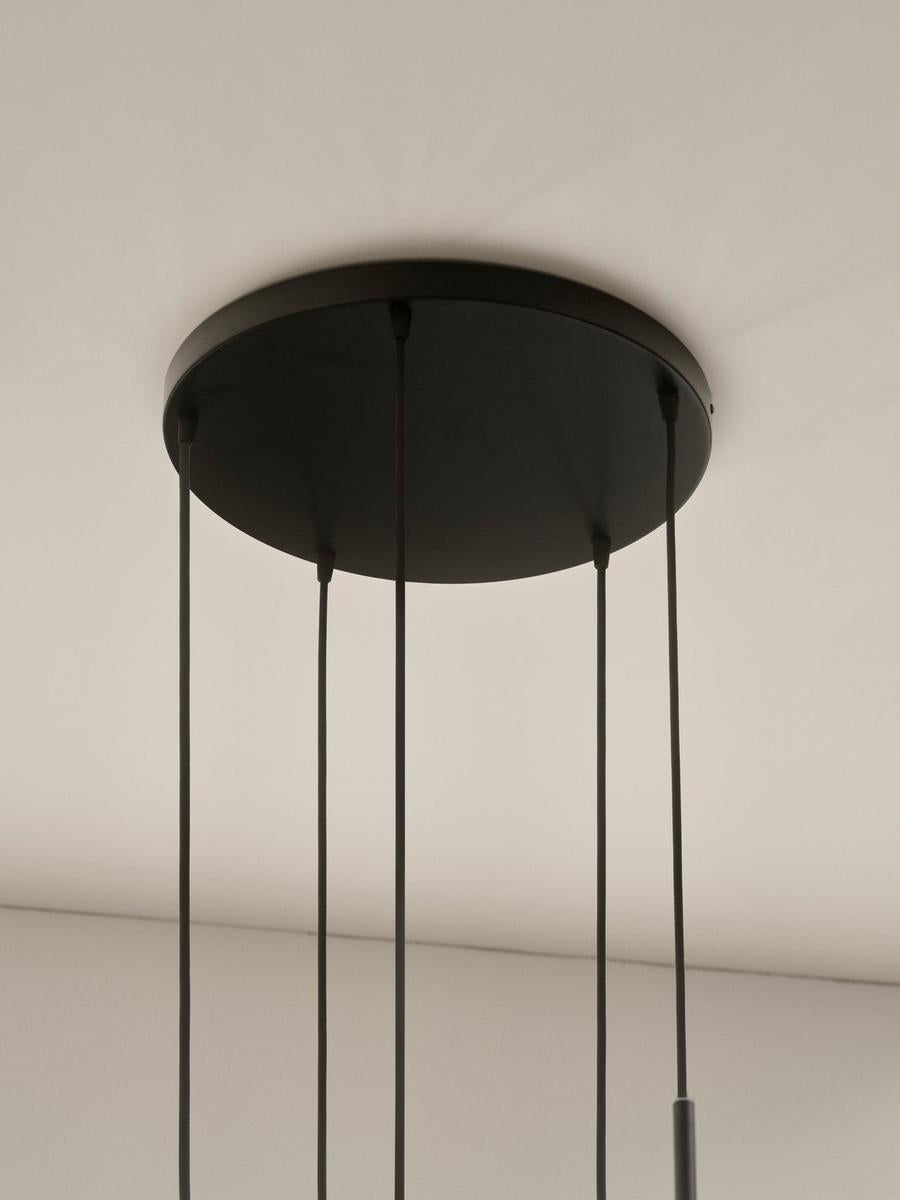 Luana takoppheng 5 utganger-oppheng og tilbehør-Nordlux-Svart-2512729003-Lightup.no