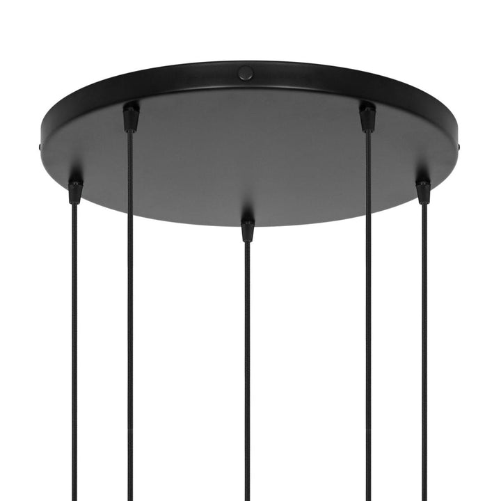 Luana takoppheng 5 utganger-oppheng og tilbehør-Nordlux-Svart-2512729003-Lightup.no