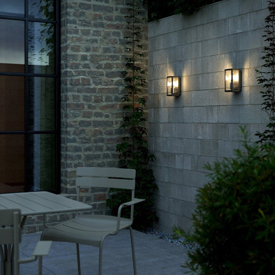 Luchy utelampe vegglampe IP44 - Svart-Utebelysning vegg veggskjold-Nordlux-Svart-2418231003-Lightup.no