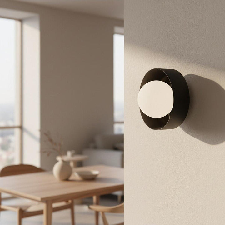 Lulu vegglampe-Vegglamper-Emibig-Svart-1536/K1-Lightup.no
