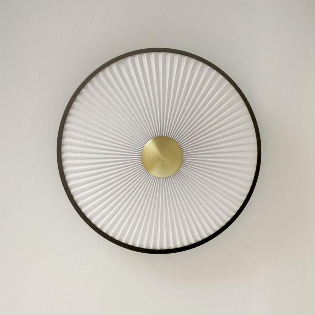 Lumi taklampe m/plissering Ø50-Taklamper-Luminor-Svart-5714198600908-Lightup.no