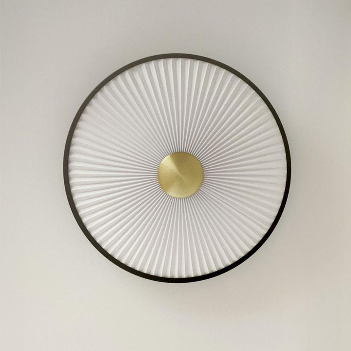 Lumi taklampe m/plissering Ø50-Taklamper-Luminor-Svart-5714198600908-Lightup.no