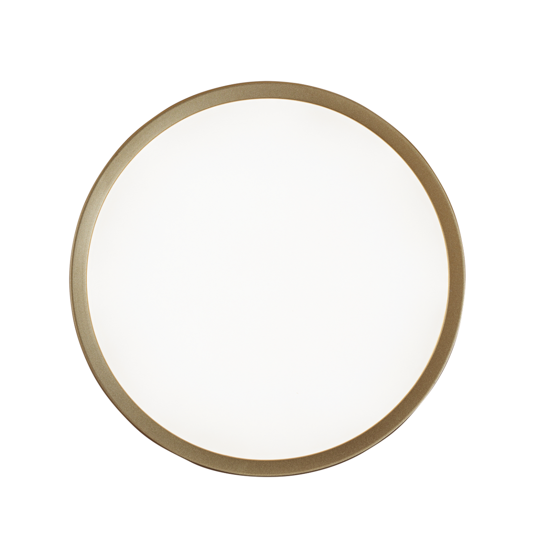 Luna 30 cm taklampe 18W 3000 Kelvin IP54 - Dimbar-Taklamper-Ms - belysning-Svart-9400000341-Lightup.no