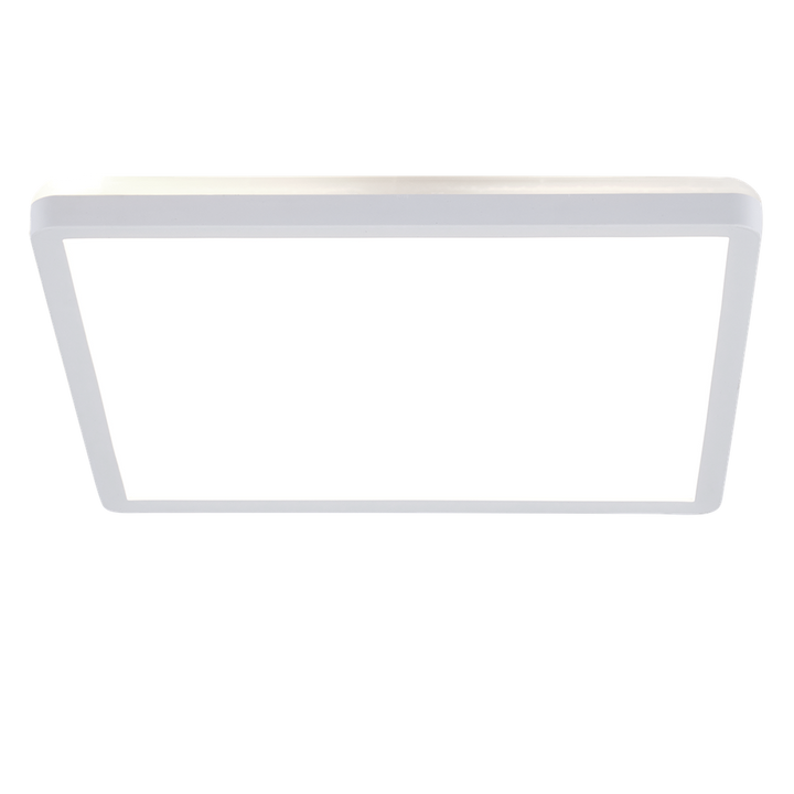 Luna 30 x 30 cm taklampe 18W 3000 Kelvin IP54 - 3-step dim-Taklamper-Ms - belysning-Hvit-9400000338-Lightup.no