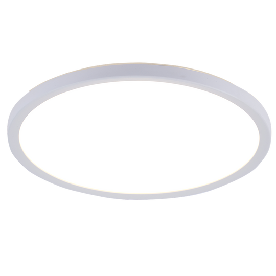 Luna 42 cm taklampe 24W 3000 Kelvin IP54 - 3-step dim-Taklamper-Ms - belysning-Hvit-9400000226-Lightup.no