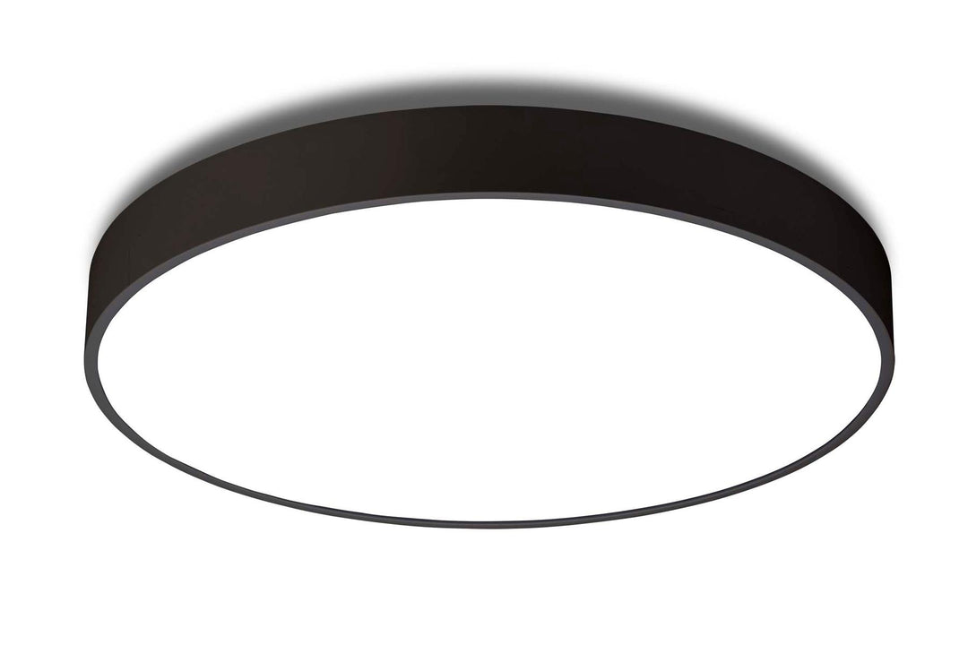 Luna taklampe 45 cm 2700/3000/4000 Kelvin CCT Uplight 34,5W IP40 - Dimbar-Taklamper-Antidark-Svart-2-512-37-2-Lightup.no