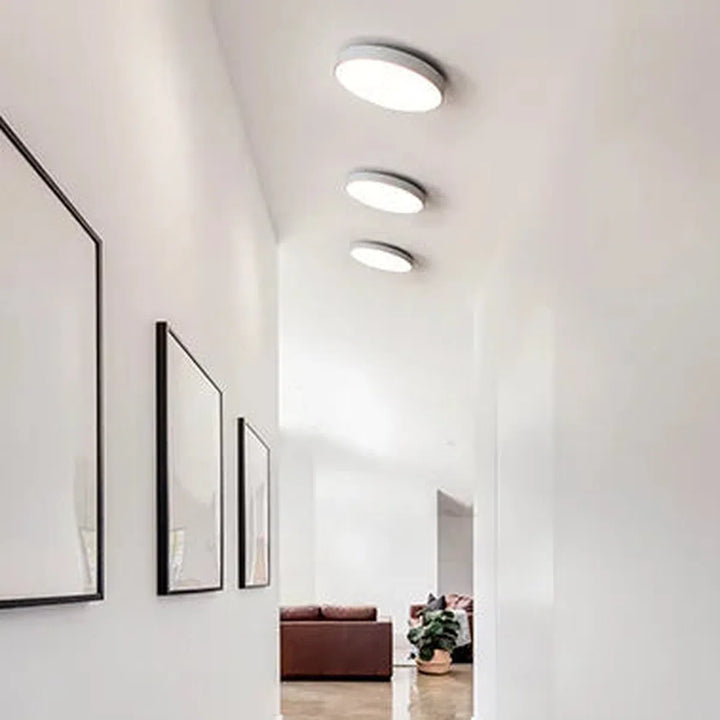 Luna taklampe 45 cm 2700/3000/4000 Kelvin CCT Uplight 34,5W IP40 - Dimbar-Taklamper-Antidark-Svart-2-512-37-2-Lightup.no