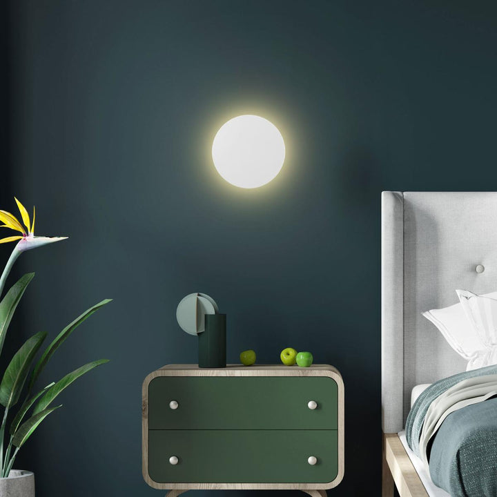 Luna vegglampe 20 cm-Vegglamper-TK Lighting-Svart-TK-6012-Lightup.no