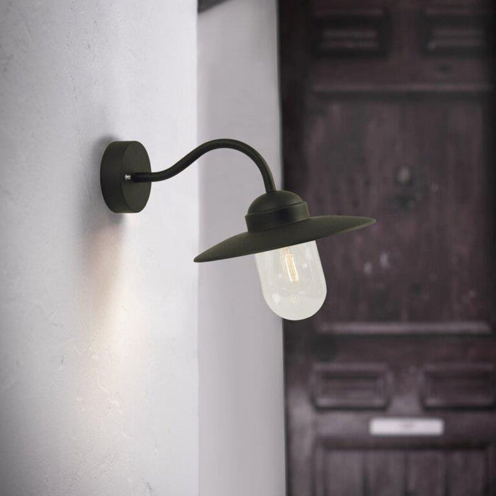 Luxembourg vegglampe utendørs E27 IP54-Utebelysning vegg klassisk-Nordlux-Svart-22671003-Lightup.no