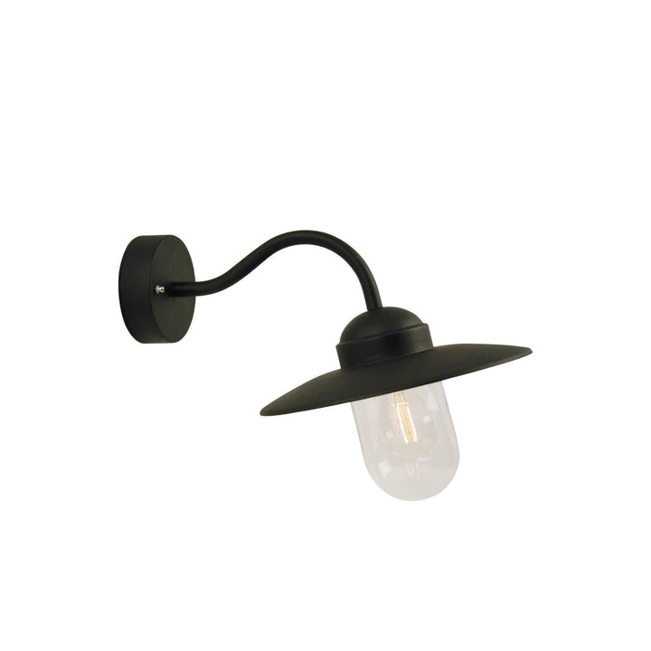 Luxembourg vegglampe utendørs E27 IP54-Utebelysning vegg klassisk-Nordlux-Svart-22671003-Lightup.no