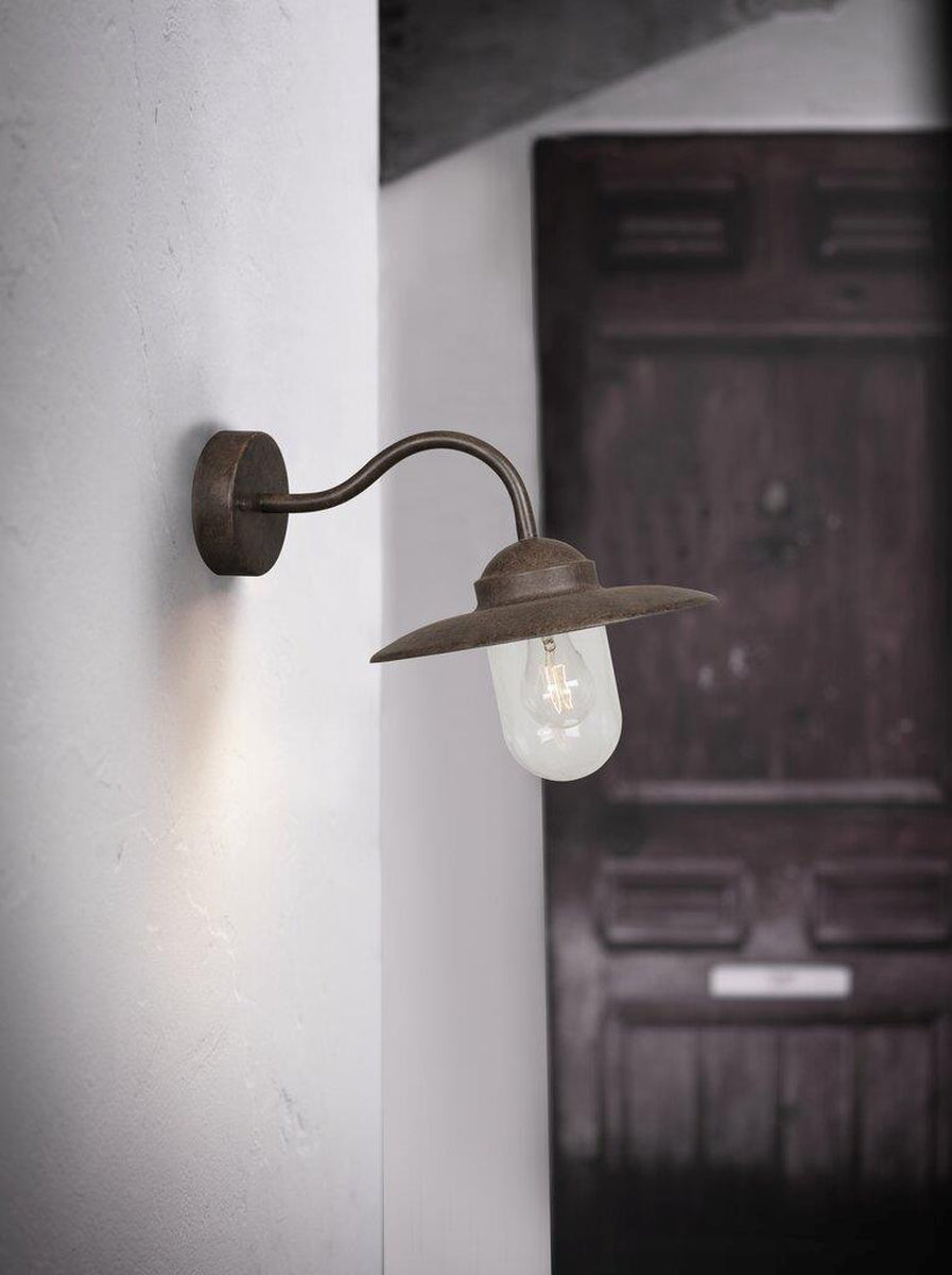 Luxembourg vegglampe utendørs E27 IP54-Utebelysning vegg klassisk-Nordlux-Rust-22671009-Lightup.no