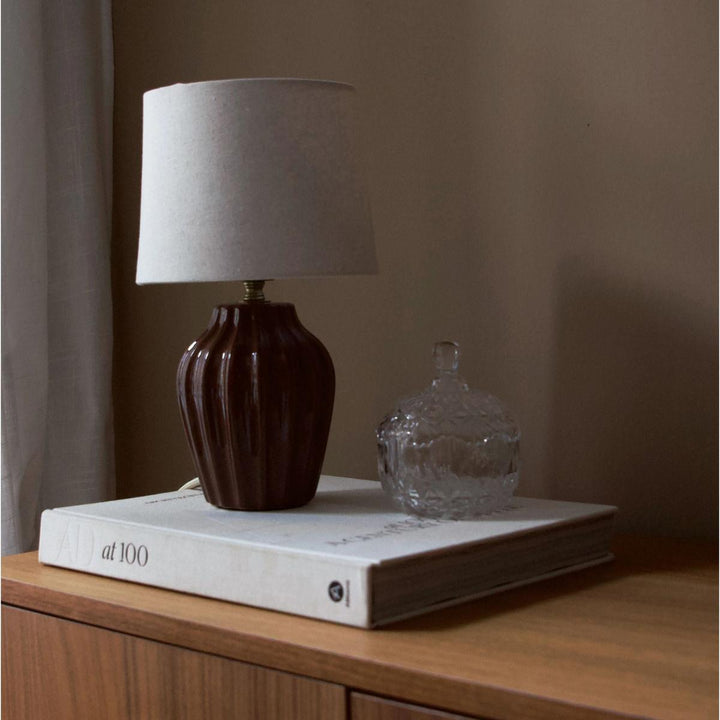 Lyon Bordlampe 32-Bordlamper-Pr home of Scandinavia Ab-Brun/Natur-Prh__260-31-BR-Lightup.no