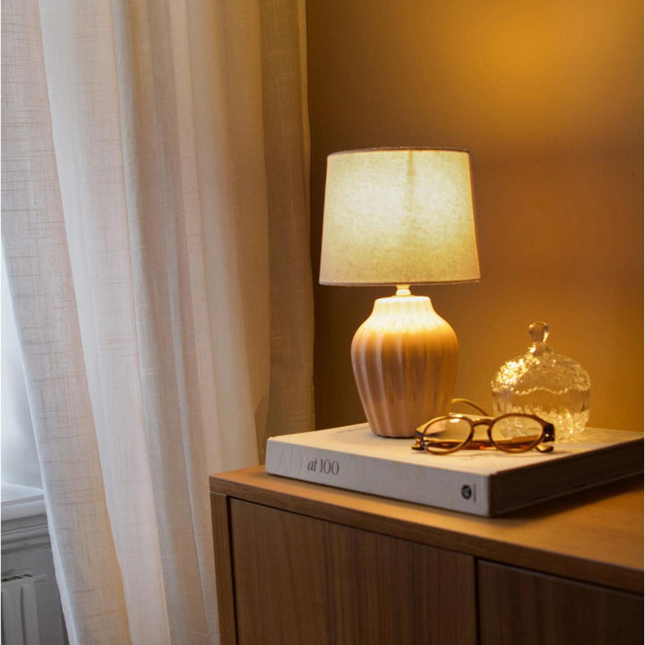 Lyon Bordlampe 32-Bordlamper-Pr home of Scandinavia Ab-Brun/Natur-Prh__260-31-BR-Lightup.no