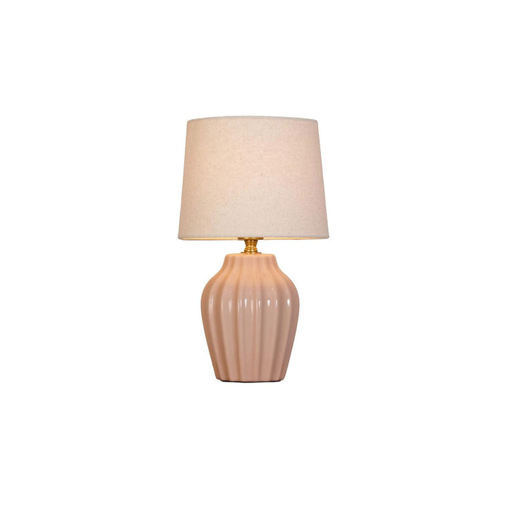Lyon Bordlampe 32-Bordlamper-Pr home of Scandinavia Ab-Rosa/Natur-Prh__260-31-PI-Lightup.no