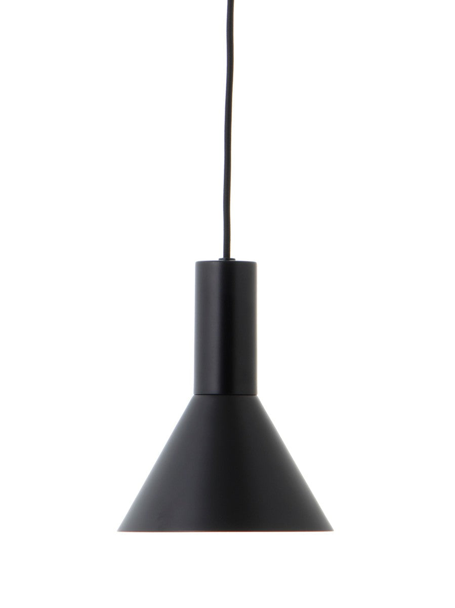 Lyss takpendel 18 cm-Takpendler-Frandsen-Matt svart-123038-Lightup.no