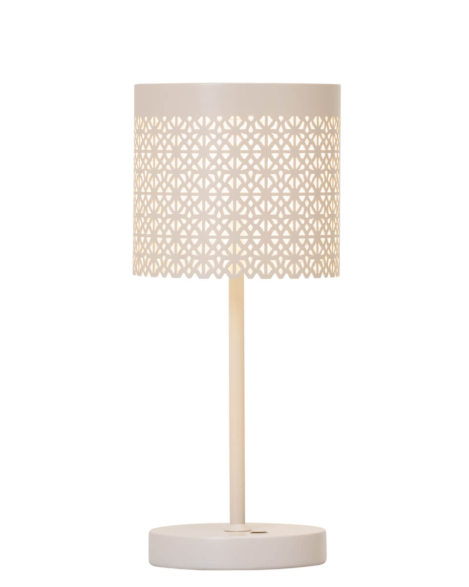 Maison bordlampe oppladbar - Hvit-Bordlamper-By Rydens-Brs-4002650-5504-Lightup.no