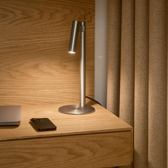 Makoto bordlampe-Bordlamper-DFTP-Satin Krom-2620075033-Lightup.no