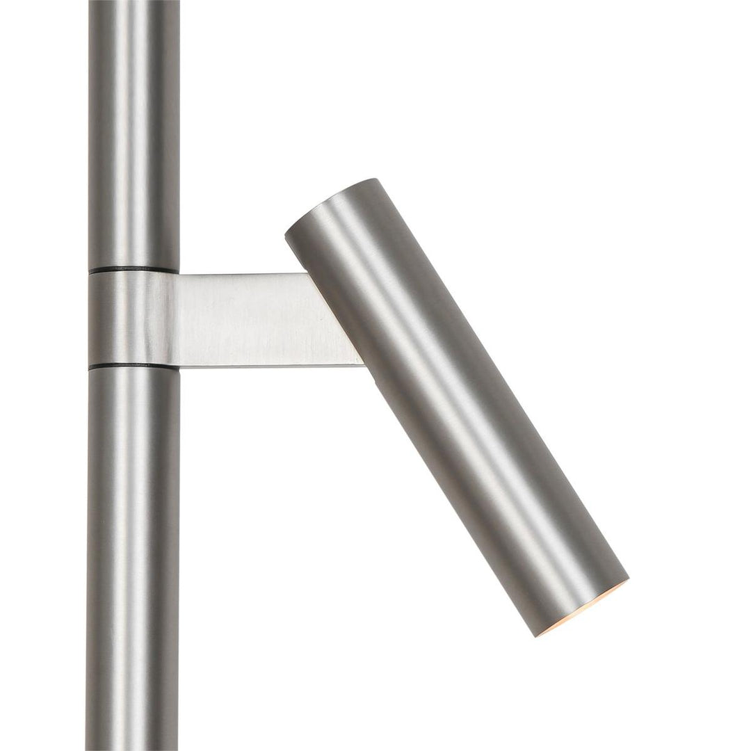 Makoto gulvlampe 2-lys-Gulvlamper-DFTP-Satin Krom-2620094033-Lightup.no