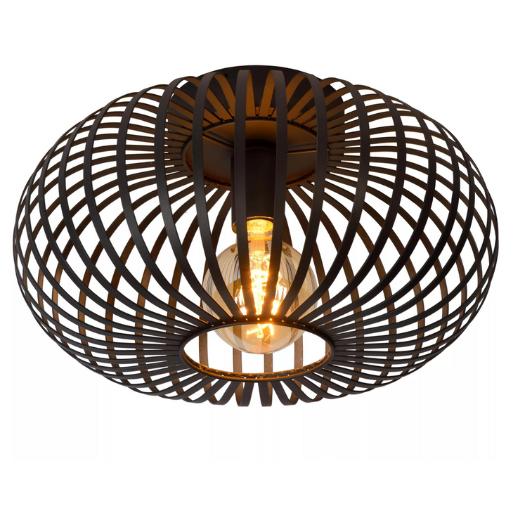Manuela taklampe 40 cm-Taklamper-Lucide-Svart-lc78174/40/30-Lightup.no
