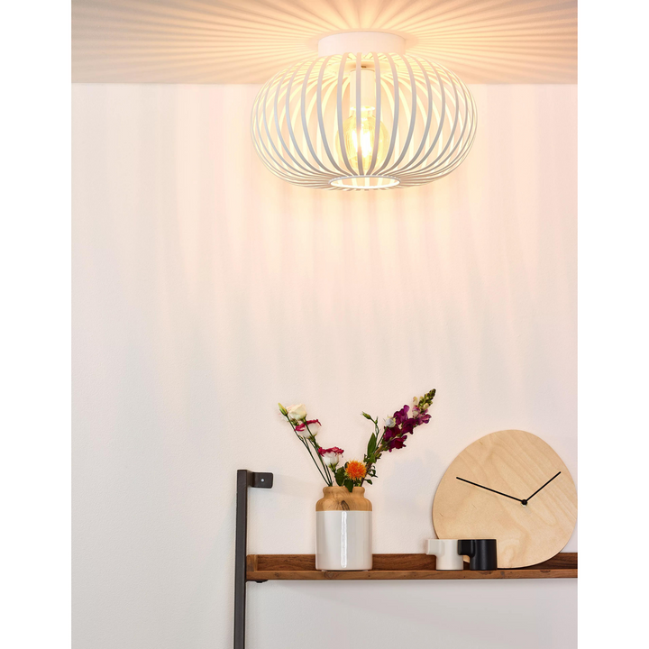 Manuela taklampe 40 cm-Taklamper-Lucide-Svart-lc78174/40/30-Lightup.no