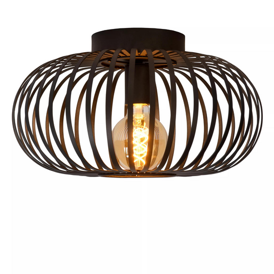 Manuela taklampe 40 cm-Taklamper-Lucide-Svart-lc78174/40/30-Lightup.no