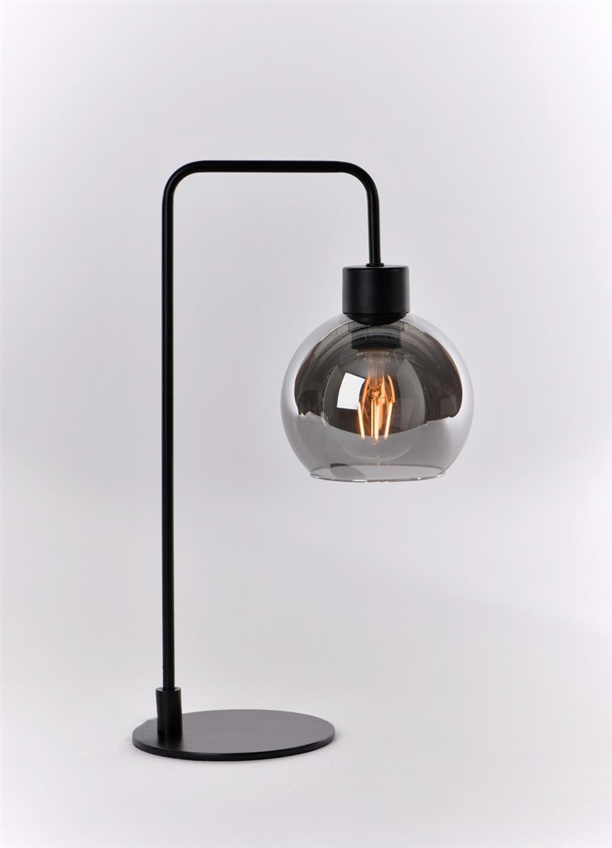 Marco bordlampe Svart/røk-Bordlamper-Ms - belysning-Svart-9400201421-Lightup.no
