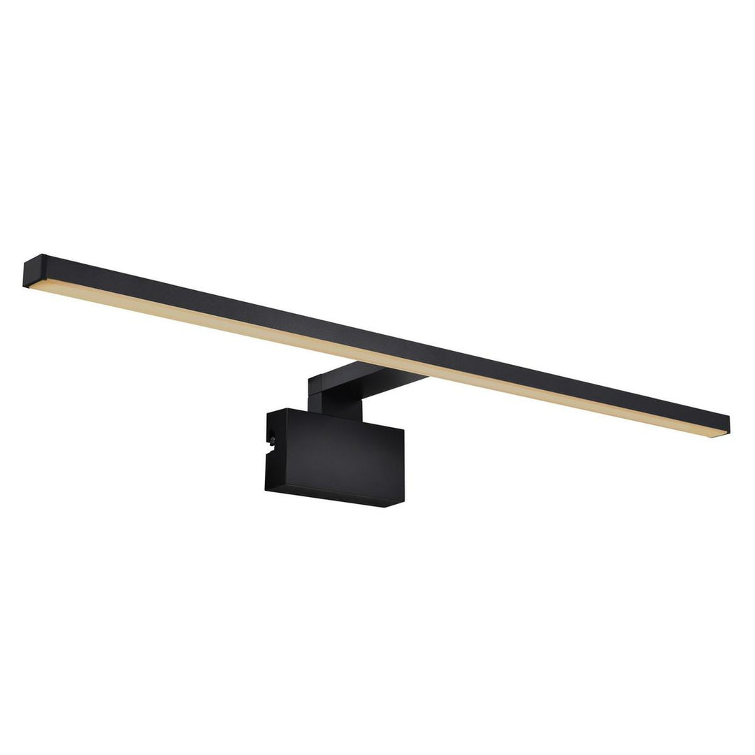 Marlee vegglampe for baderom 80 cm 11,5W 3000 Kelvin IP44-Baderomsbelysning vegglamper-Nordlux-Svart-2510351003-Lightup.no