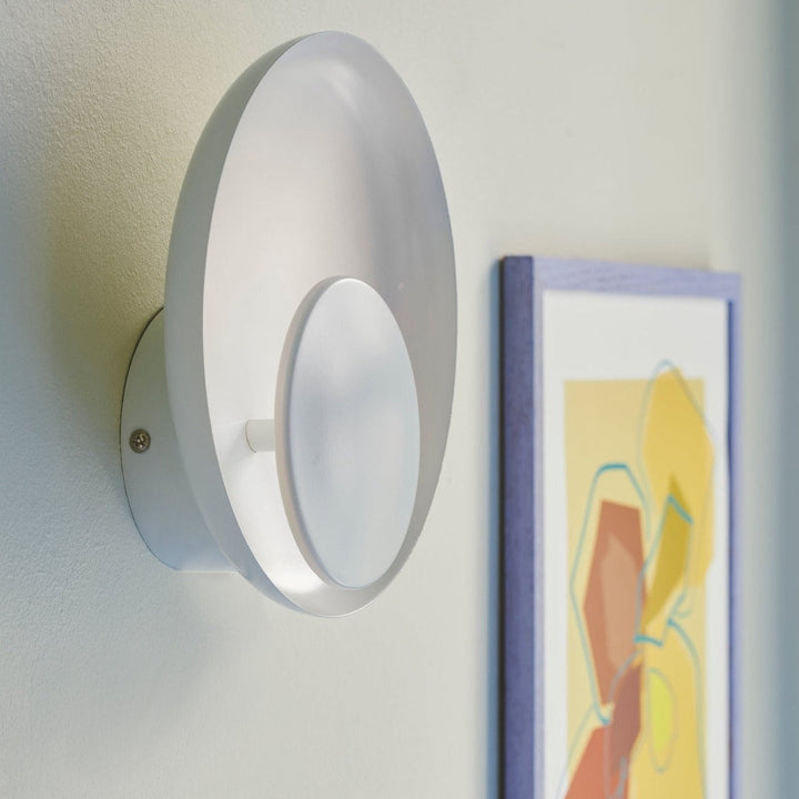 Marsi vegglampe 7W 3 steg dim-Vegglamper-Nordlux-Hvit-2312351001-Lightup.no