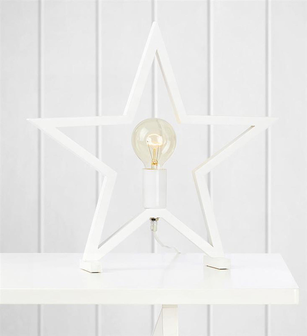 Marta adventsstjerne-Julebelysning adventstjerne-Marksløjd-Hvit-Mrk-704550-Lightup.no