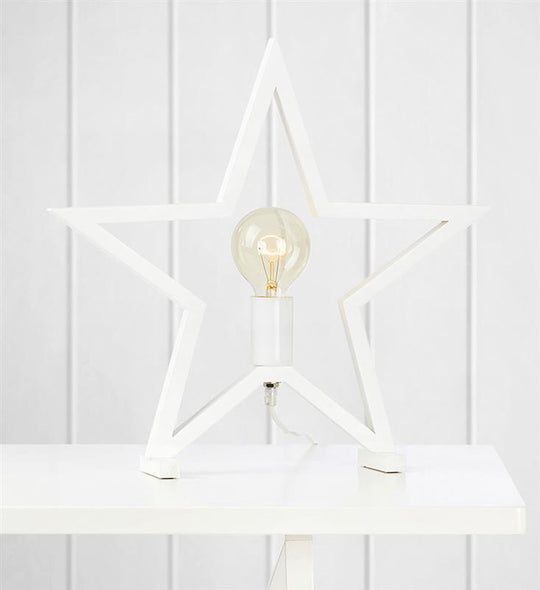Marta adventsstjerne-Julebelysning adventstjerne-Marksløjd-Hvit-Mrk-704550-Lightup.no