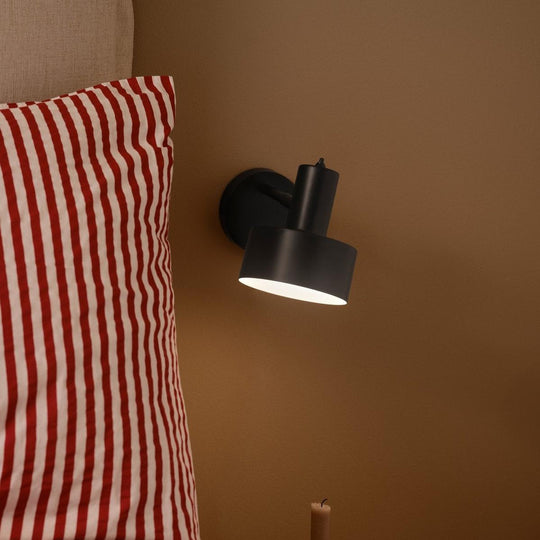 Matis vegglampe-Vegglamper-Nordlux-Svart-2512201003-Lightup.no