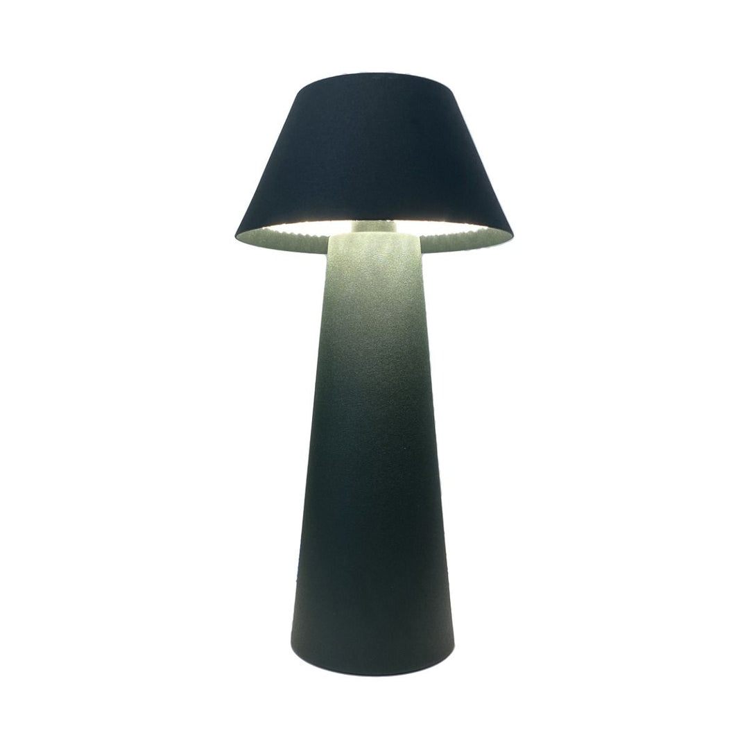 Max bordlampe 1,6W IP44 - Oppladbar-Utebelysning Hagebelysning-Ms - belysning-Svart-9400000421-Lightup.no
