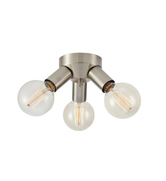 Mazzo taklampe 3-lys - Matt nikkelfarget - Nikkel-Taklamper-Marksløjd-Nikkel-Mrk-108551-Lightup.no