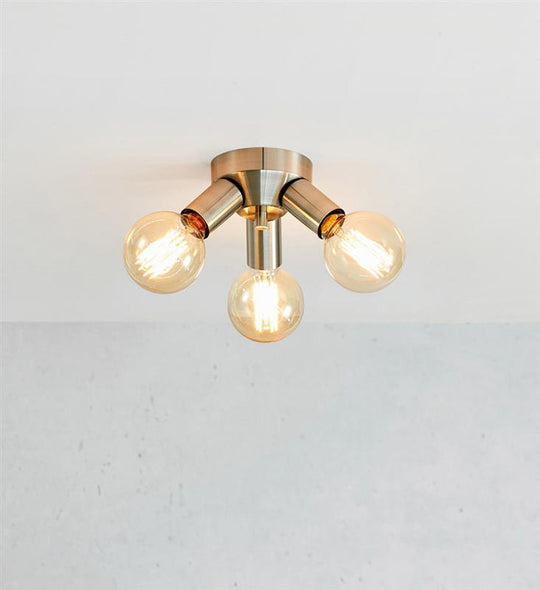 Mazzo taklampe 3-lys - Matt nikkelfarget - Nikkel-Taklamper-Marksløjd-Nikkel-Mrk-108551-Lightup.no