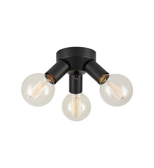 Mazzo taklampe 3-lys - Svart - Svart-Taklamper-Marksløjd-Svart-Mrk-108549-Lightup.no